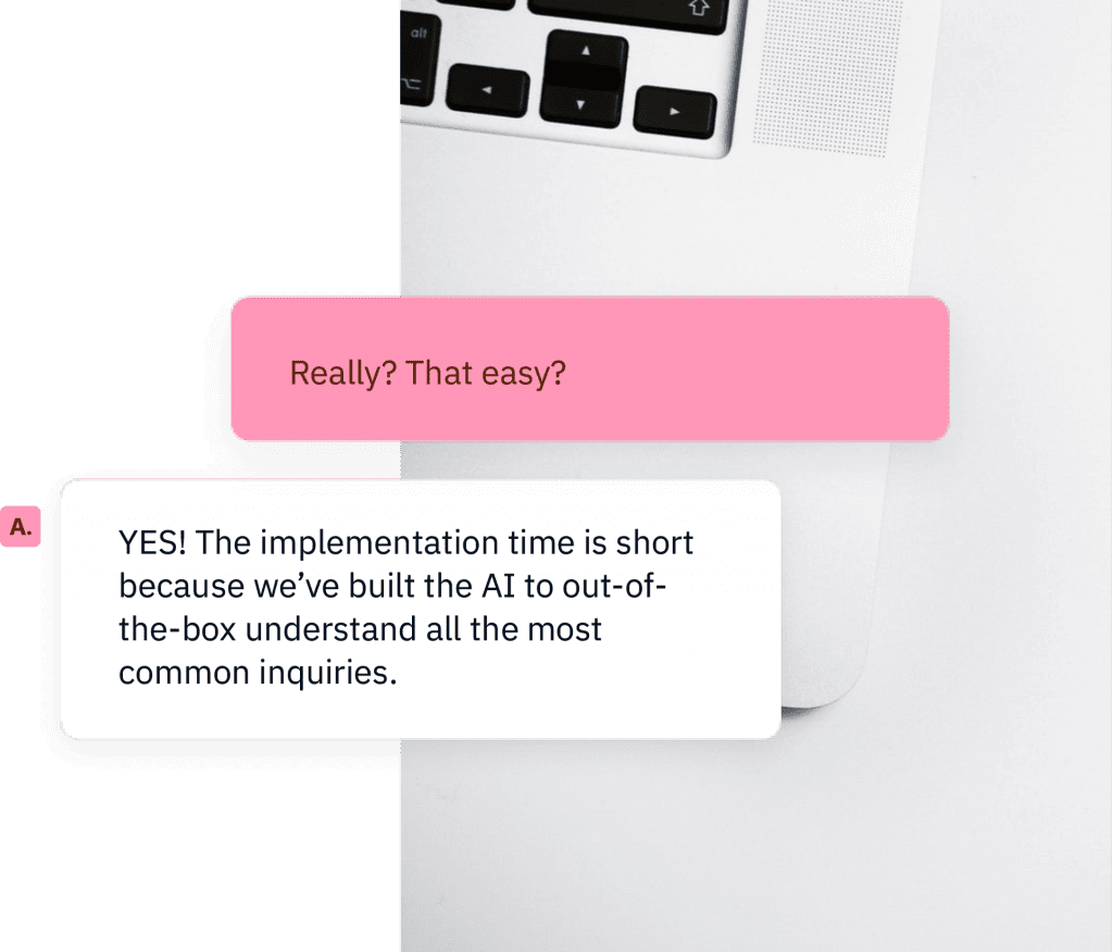 Chatbot working on e commerce site