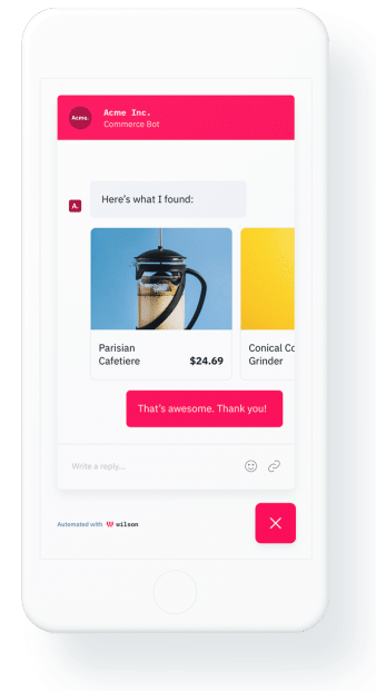Chatbot iPhone Mockup