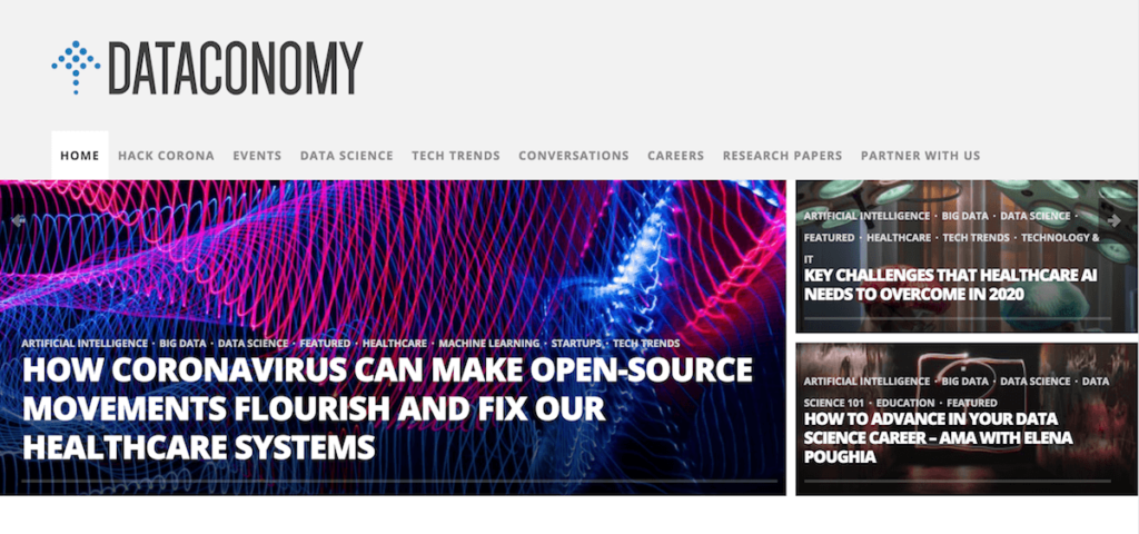 News, expert opinions, events within data-driven technology