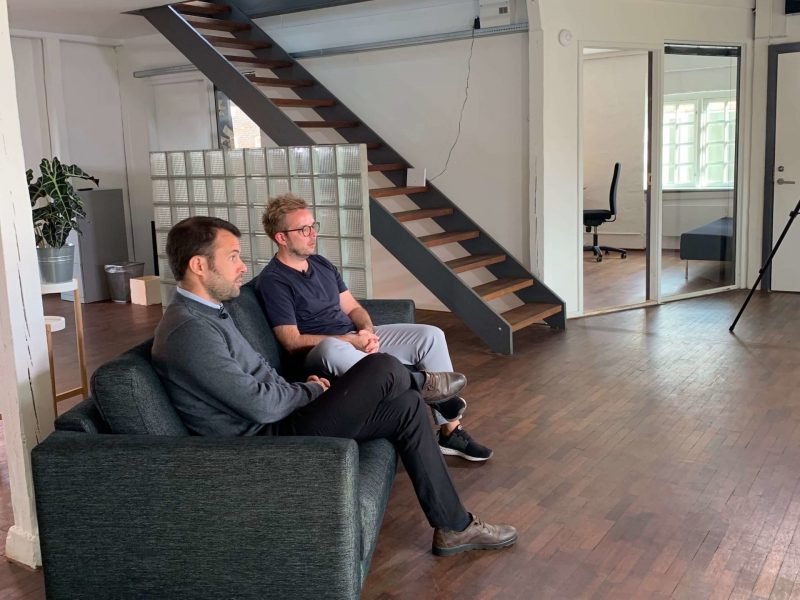 Henrik and Dario, founders of BotXO