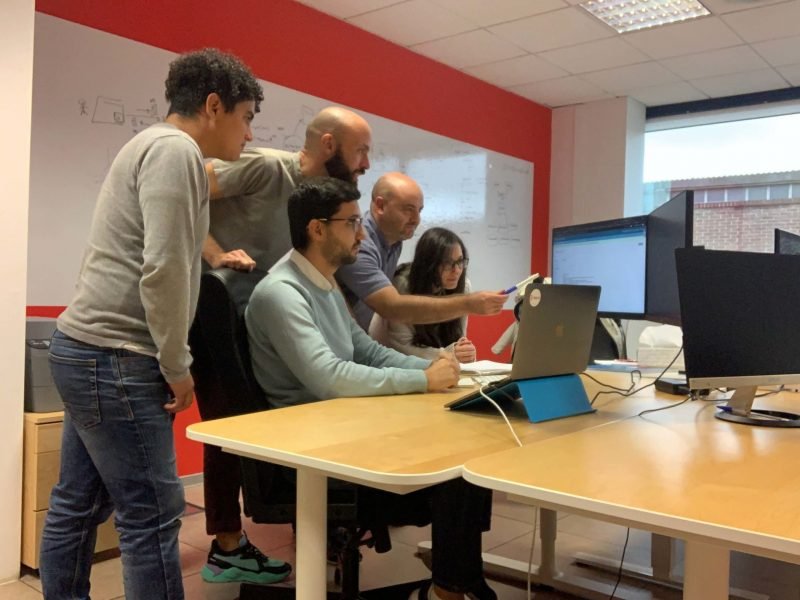 Madrid Team at the Office