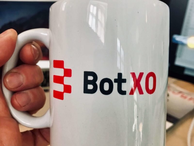 Mug with BotXO logo