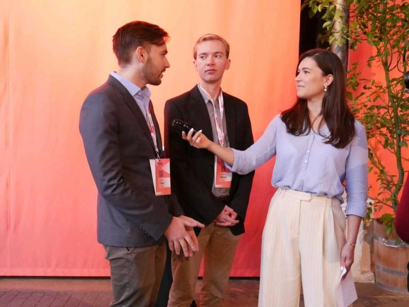 Members of BotXo at TechBBQ